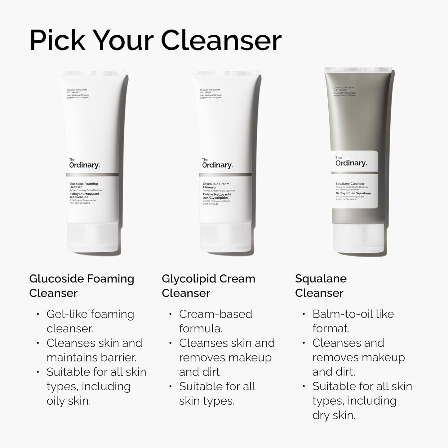 The Ordinary Squalane Cleanser | Gentle Facial Cleansing Balm