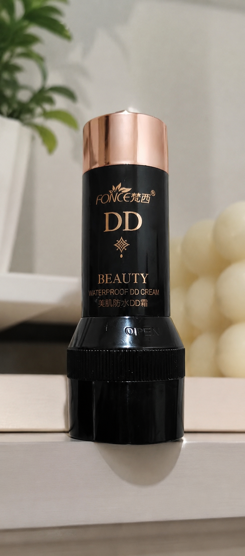 FONCE DD Beauty Waterproof DD Cream | All-in-One Foundation, Sun Protection & Skincare Formula